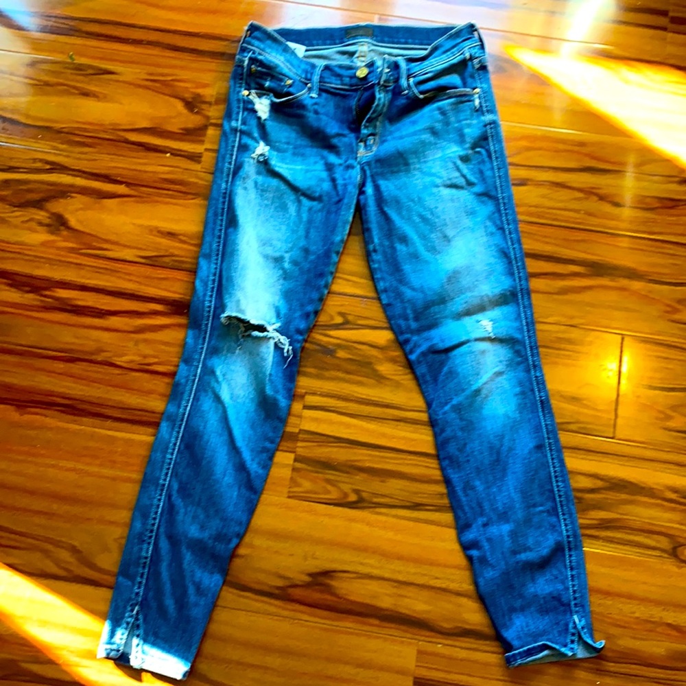 MOTHER jeans-the vamp-rough it up